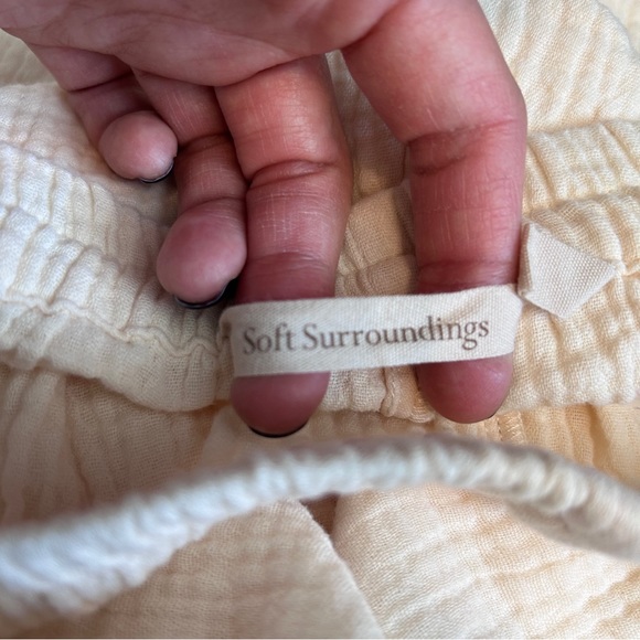 Soft Surroundings Pants Key Biscayne Gauze Pants - Picture 8 of 8